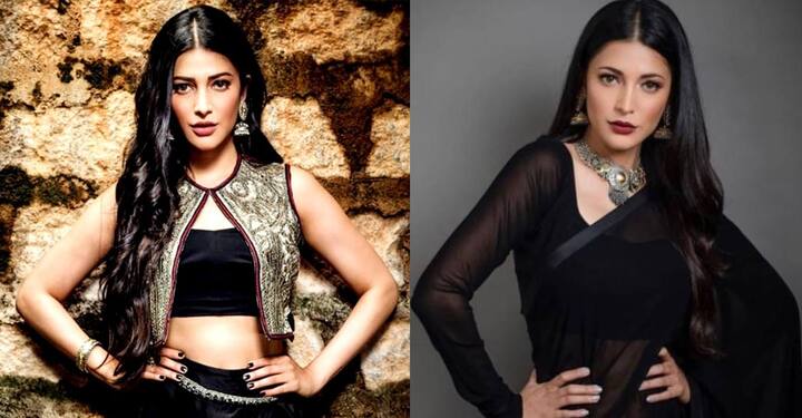 Shruti Haasan Pics: ਬਾਲੀਵੁੱਡ ਅਭਿਨੇਤਰੀ ਸ਼ਰੂਤੀ ਹਾਸਨ ਚੋਟੀ ਦੀਆਂ ਅਭਿਨੇਤਰੀਆਂ ਦੀ ਸੂਚੀ 'ਚ ਸ਼ਾਮਿਲ ਹੈ। ਸ਼ਰੂਤੀ ਭਾਰਤੀ ਸਿਨੇਮਾ ਵਿੱਚ ਅਦਾਕਾਰ, ਡਾਂਸਰ, ਨਿਰਦੇਸ਼ਕ, ਪਟਕਥਾ ਲੇਖਕ, ਨਿਰਮਾਤਾ ਕਮਲ ਹਾਸਨ ਦੀ ਧੀ ਹੈ।