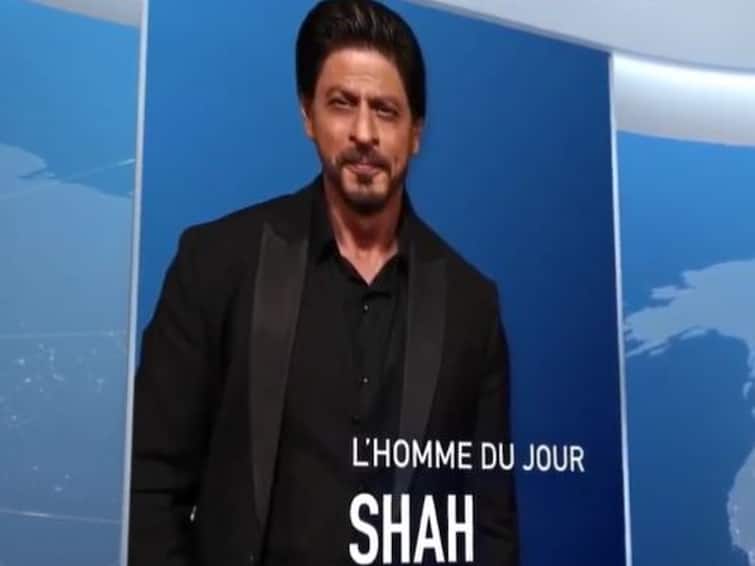 SRK est apparu dans le programme d’information français Le 1245 Pathaan Global Superstardom qui a été nommé Homme du jour