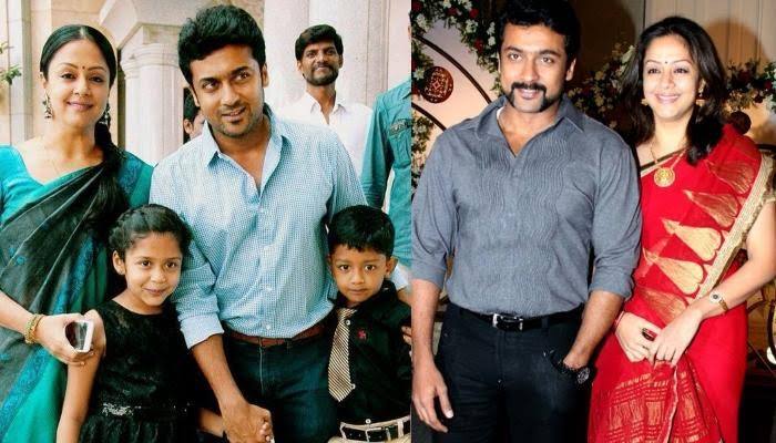 साउथ फिल्म इंडस्ट्री के मशहूर एक्टर सूर्य (Surya) और ज्योथिका (Jyothika) भी 11 सितम्बर,2006 में शादी के बंधन में बंध गए थे. कुछ रिपोर्ट की मानें तो ज्योथिका ने अपनी शादी पर तीन लाख का लहंगा पहना था. ज्योथिका फिल्म प्रोड्यूसर चंद्र सादानाह की बेटी हैं. (Photo- Instagram)