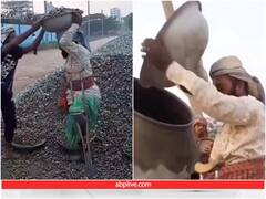 एक पैर नहीं होने के बावजूद मजदूरी करते नजर आए दो दिव्यांग शख्स, मोटीवेट कर रहा वीडियो