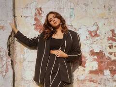 Huma Qureshi Photoshoot: ब्युटी इन ब्लॅक; हुमा कुरेशीने बॉसी लूकमध्येही दाखवली ग्लॅमरस स्टाईल