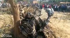 IAF Fighter Plane Crash: तस्वीरों में देखें प्लेन क्रैश का भयावह मंजर, आसमान में आग का गोला बना सुखोई