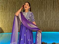 Gauahar Khan Photos:  प्रेग्नेंसी में और भी ज्यादा खूबसूरत हो गई हैं गौहर खान, लेटेस्ट तस्वीरों में पर्पल सूट पहन ढाया कहर