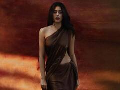 जाह्नवी कपूर ने पहनी साड़ी और फ्लॉन्ट किया नोज रिंग, देसी लुक पर फिदा हुए रूमर्ड ब्वॉयफ्रेंड शिखर पहाड़िया, किया ये कमेंट