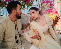 Athiya And KL Rahul's Sangeet Was All About Fun And Frolic With Suniel Shetty & Others Dancing | PICS