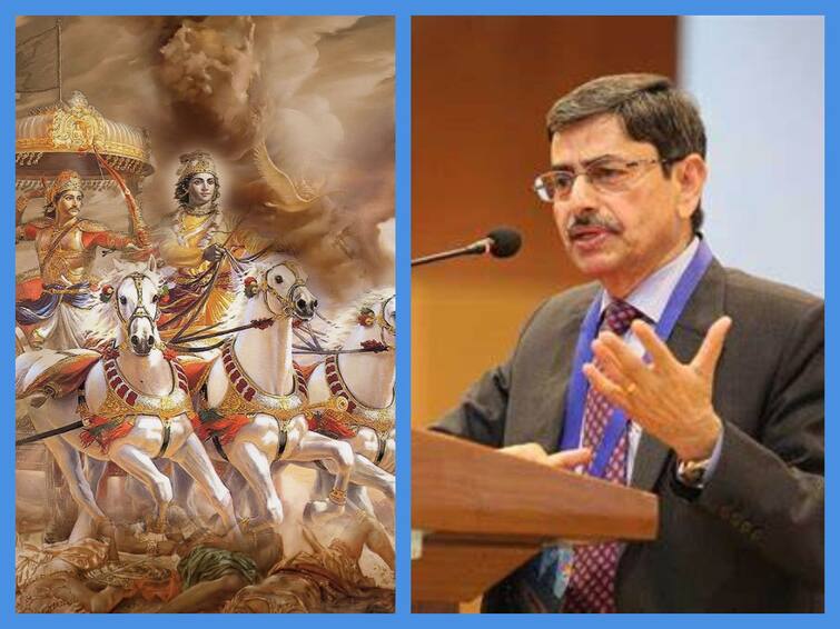 Governor R.N. Ravi said No book can be equated with Bhagavad gita in school function பகவத் கீதைக்கு இணையாக எந்த புத்தகத்தையும் கூற முடியாது - ஆளுநர் ஆர்.என். ரவி பரபரப்பு பேச்சு