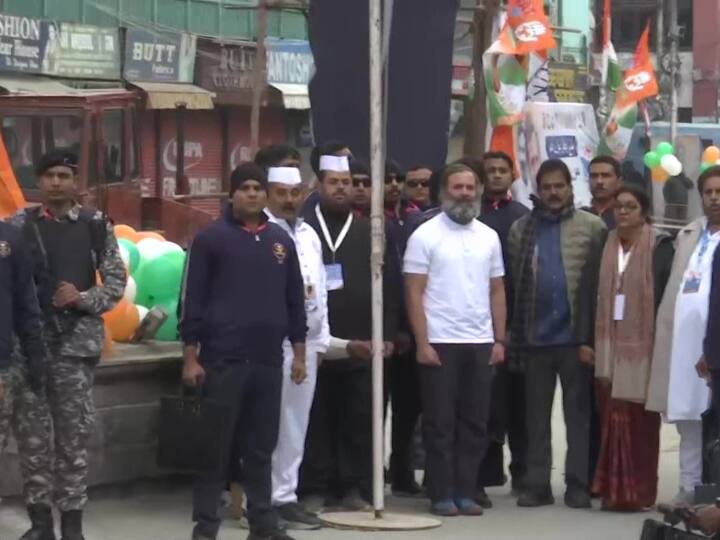 Bharat Jodo Yatra: राहुल गांधी के लाल चौक पर तिरंगा फहराने के कार्यक्रम में सुरक्षा को लेकर कड़े इंतजाम किए गए थे.