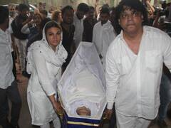 Rakhi Sawant Performs Her Mother's Last Rites, Farah Khan, Rashami Desai And Others Attend