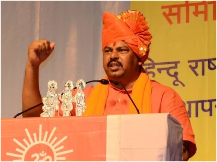 Telangana BJP MLA T Raja Singh said now there is a need to become a Hindu who cuts throats in mumbai BJP विधायक टी राजा सिंह का विवादित बयान, कहा- अब घन्टा बजाने वाला नहीं गला काटने वाला हिंदू बनने की जरूरत