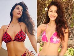 दिशा पाटनी का बिकिनी कलेक्शन है सबसे अलग, प्रिंटेड से लेकर ब्लैक टू पीस में दिखाती हैं टोन्ड बॉडी