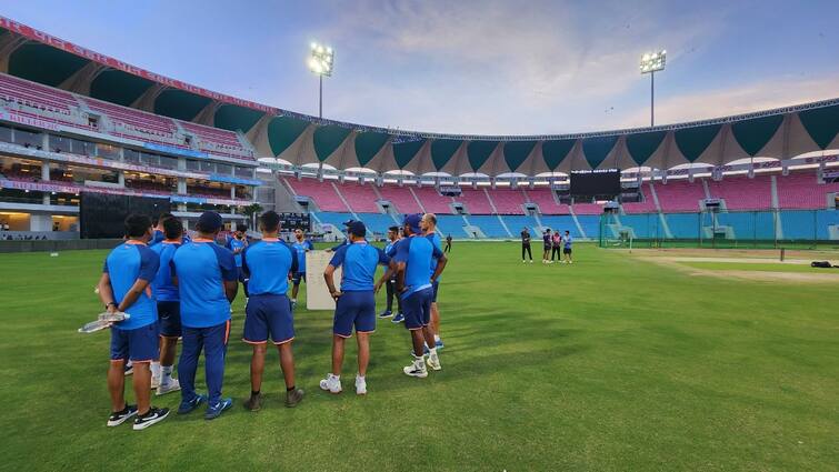 weather preview: know today weather of lucknow city in between ind vs nz 2nd t20i IND vs NZ: આજની મેચ વરસાદમા ધોવાઇ જશે ? કેવું છે લખનઉમાં આજે હવામાન, વાંચો રિપોર્ટ