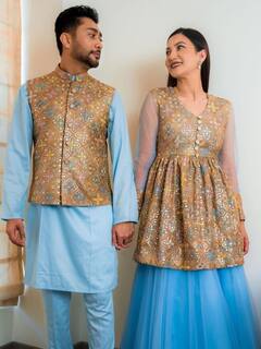 गौहर खान और पत्ति जैद दरबार की किलींग स्माइल पिक