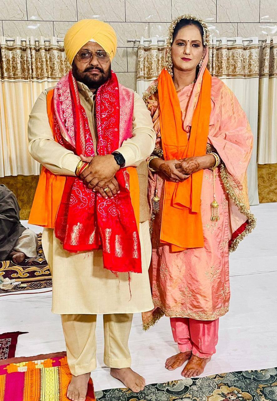 ਫਿਰੋਜ਼ਪੁਰ ਸ਼ਹਿਰੀ ਹਲਕੇ ਤੋਂ ਵਿਧਾਇਕ ਰਣਬੀਰ ਭੁੱਲਰ ਨੇ ਕਰਵਾਇਆ ਦੂਜਾ ਵਿਆਹ MLA from Ferozepur Urban Constituency Ranbir Bhullar got married for the second time ਫਿਰੋਜ਼ਪੁਰ ਸ਼ਹਿਰੀ ਹਲਕੇ ਤੋਂ ਵਿਧਾਇਕ ਰਣਬੀਰ ਭੁੱਲਰ ਨੇ ਕਰਵਾਇਆ ਦੂਜਾ ਵਿਆਹ