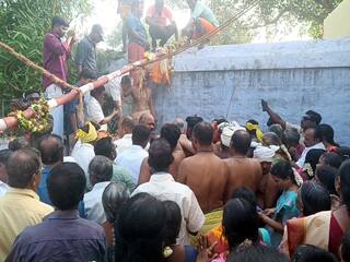 மூங்கிலணை காமாட்சியம்மன் கோவில் மாசி மகா சிவராத்திரி திருவிழா கொடியேற்ற நிகழ்ச்சி
