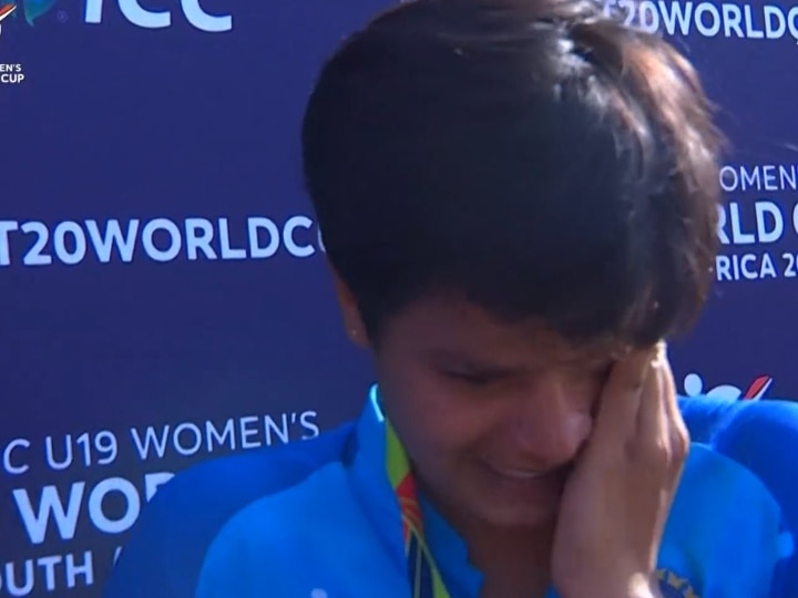 Indian Women Captain Shafali Verma Got Emotional After Wining U19 Women ...