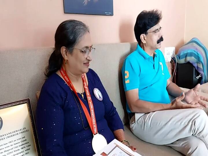 क्रांती नाईक यांनी जेव्हा लिखाणाला सुरुवात केली तेंव्हा असा काही विक्रम होईल याची त्यांना कल्पना देखील नव्हती मात्र, प्रसिद्ध चित्र - शिल्पकार प्रमोद कांबळे यांना जेव्हा याबद्दल माहिती मिळाली तेंव्हा त्यांनी हा एक जागतिक विक्रम होऊ शकतो याबद्दल त्यांना सांगितले तेव्हा त्यांनी 100 दिवसातच लिओग्राफीत ज्ञानेश्वरी लिहून पूर्ण करण्याचा त्यांनी चंग बांधला.