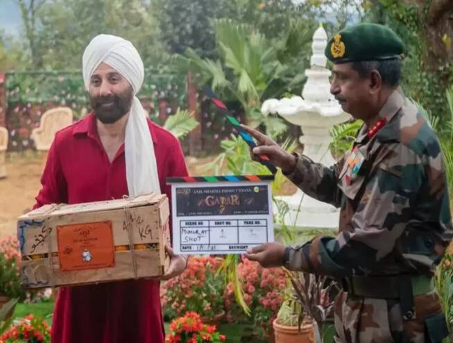 'गदर 2' को लेकर सोशल मीडिया पर जबरदस्त बज बना हुआ है,  फिल्म इसी साल 11 अगस्त को रिलीज होने वाली है. (फोटो सोर्स: Anil Sharma twitter)