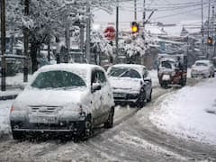 Snowfall In Himachal's Lahaul & Spiti Regions Disrupts Vehicular Traffic, 11 Roads Closed