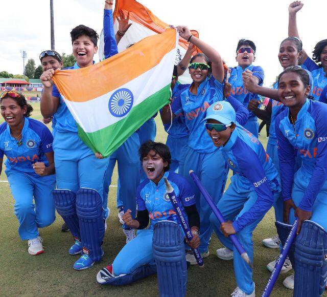 World Cup 2023 Know who is Sonam Yadav played important role for Team India in winning Under 19 World Cup 2023 U19 T20 WC: एका मजुराच्या मुलीने भारताला जिंकून दिला वर्ल्ड कप, कोण आहे सोनम यादव?