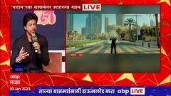 Shahrukh Khan PC:...तर मी रेस्टोरंट टाकलं असतं; Pathan च्या यशानंतर शाहरुख खानची पहिली पत्रकार परिषद