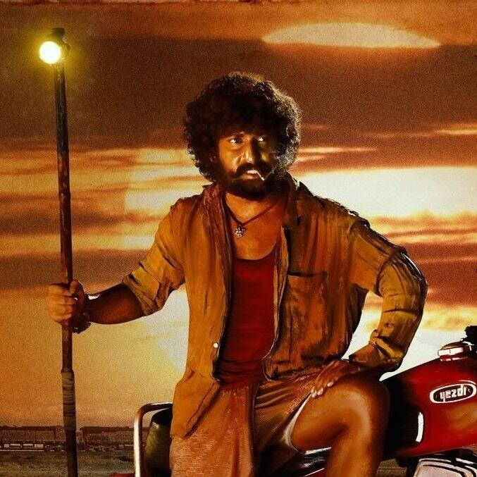 நானி நடித்துள்ள தசரா படம், வருகிற மார்ச் 30 ஆம் தேதி வெளியாகவுள்ளது