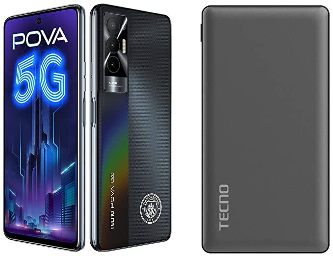 Tecno POVA 5G की कीमत 15,499 रुपये है. इस हैंडसेट में Dimensity 900 प्रोसेसर, 50MP का ट्रिपल रियर कैमरा सेटअप, 8GB RAM, 128GB इंटरनल स्टोरेज और 6.9 इंच का एचडी डिस्प्ले दी गई है. डिस्प्ले का रिफ्रेश रेट 120Hz और टच सैंपलिंग रेट 180Hz है. फोन में 6000mAh की जंबो बैटरी है, जिसको लेकर दावा किया गया है कि फोन की बैटरी 33 मिनट में 50 % चार्ज हो जाती है.