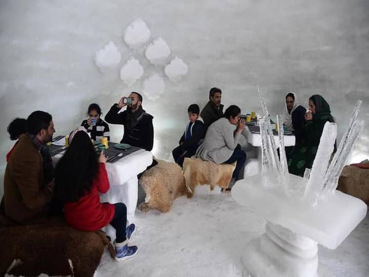 India's First Glass Igloo Restaurant In J&K's Gulmarg Grabs Attention Of Tourists. In Pics