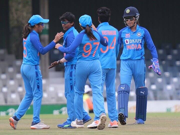 West Indies Women vs India Women innings highlights Women's T20I Tri-Series in South Africa 2023 Women''s T20I Tri-Series 2023: टीम इंडिया के सामने वेस्टइंडीज की खिलाड़ियों ने टेके घुटने, T20 मैच में दिया 95 रनों का लक्ष्य