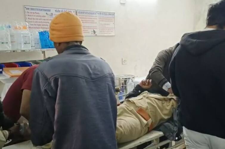 Surendranagar: Police van meet with an accident luxury bus 6 injured Surendranagar: લીંબડી-રાજકોટ હાઇવે પર પોલીસવાનને નડ્યો અકસ્માત, 6 લોકો ઇજાગ્રસ્ત
