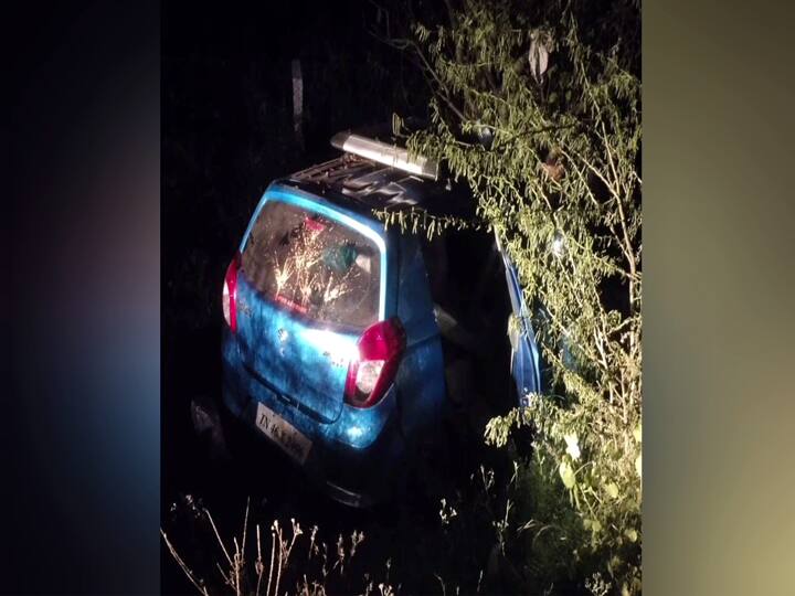 பழனி அருகே கார் மரத்தில் மோதி விபத்து -  தாயும் மகனும்  உயிரிழப்பு