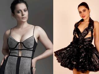 Kangana-Uorfi : ખાનનું ઉપરાણું લેનારી ઉર્ફીને કંગનાએ ભણાવ્યો બરાબરનો પાઠ, અભિનેત્રીઓ બાખડી પડી