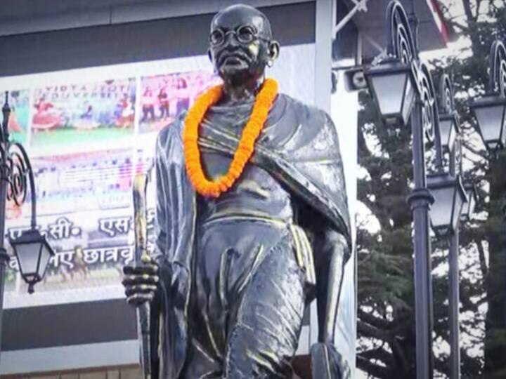 Himachal News who installed mahatma gandhi statue in Shimla ANN शिमला के रिज मैदान में किसने लगाई थी राष्ट्रपिता की प्रतिमा? किसी को नहीं कोई जानकारी, प्रशासन भी है अनजान