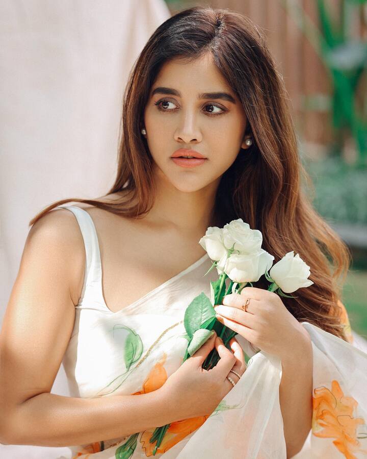 సినిమా ఛాన్సుల కోసం ఎదురు చూస్తున్న ఈ ముద్దుగుమ్మ సోషల్ మీడియాలో యాక్టివ్ గా ఉంటూ తన లేటెస్ట్ ఫోటోలను అభిమానులతో పంచుకుంటుంది.Photo Credit: Nabha Natesh /Instagram