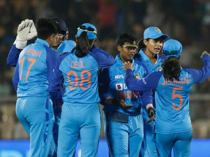 IND W vs WI W T20 India beat West Indies by 8 wickets in final league match Womens T20I Tri-series Women's T20I Tri-Series in South Africa 2023: भारतीय महिलांची कमाल, वेस्ट इंडिजचा 8 गडी राखून पराभव, अंतिम फेरीत धडक
