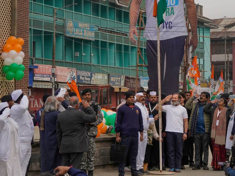 Bharat Jodo Yatra Covering 12 States, 2 UTs To Culminate Today With Unfurling Of Flag, Rally In Jammu Kashmir Bharat Jodo Yatra Covering 12 States, 2 UTs To Culminate Today With Unfurling Of Flag, Rally In J&K
