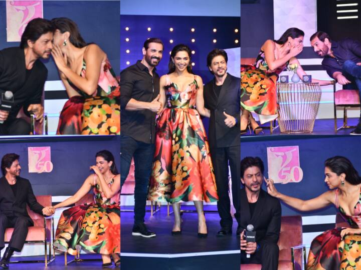 Shahrukh-Deepika’s flirtatious style was seen in the press conference, here are the best canned moments of PC Shahrukh-Deepika’s flirtatious style was seen in the press conference, here are the best canned moments of PC