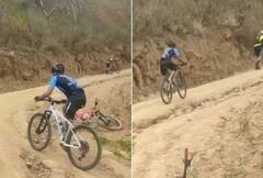 Motivational Video: ਇਹ ਉਹ ਲੋਕ ਹਨ ਜੋ ਕਦੇ ਹਾਰ ਨਹੀਂ ਮੰਨਦੇ! ਇੱਕ ਲੱਤ ਨਾਲ ਪਹਾੜ 'ਤੇ ਸਾਈਕਲ ਚਲਾ ਰਹੇ ਅਪਾਹਜ ਵਿਅਕਤੀ ਦੀ ਵੀਡੀਓ ਦੇਖ ਕੇ ਤੁਸੀਂ ਵੀ ਇਹੀ ਕਹੋਗੇ