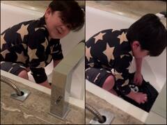 बाथटब में कपड़े धोते हुए अब्दू रोजिक ने कर दी बड़ी गलती, हुए बुरी तरह ट्रोल