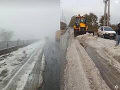 Rajasthan Weather Forecast: उदयपुर के इतिहास में पहली बार ऐसा हुआ मौसम, देखें 'बर्फबारी' की खूबसूरत तस्वीरें