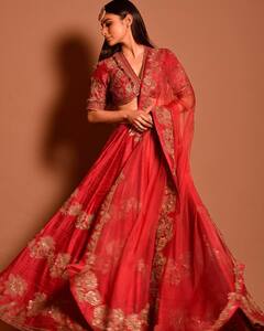 Mouni Roy Sets The Heart Racing With Stunning PICS In A Red Lehenga