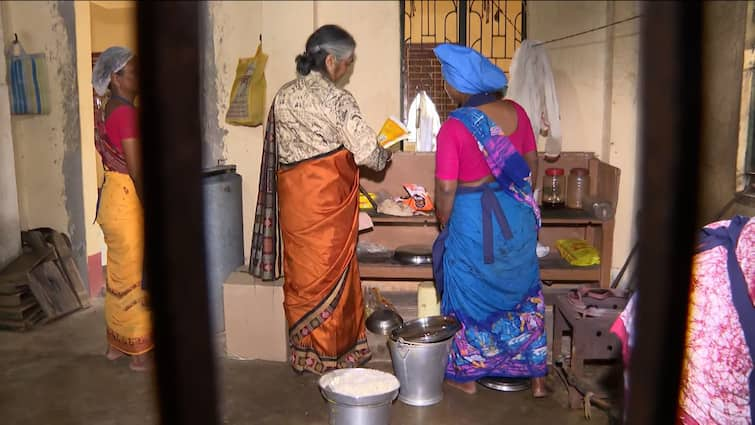 south and north 24 parganas central representatives visited three schools run by state government Mid Day Meal Controversy: 'টুপি, গ্লাভস, অ্যাপ্রন পরে মিড ডে মিলের কাজ' কেন্দ্রীয় প্রতিনিধিদের দেখাতে 'একদিনের তৎপরতা' স্কুলে?