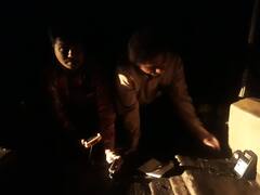 Ambabai Mandir : करवीर निवासिनी अंबाबाई किरणोत्सव; सूर्यकिरणं देवीच्या कमरेपर्यंत पोहोचली