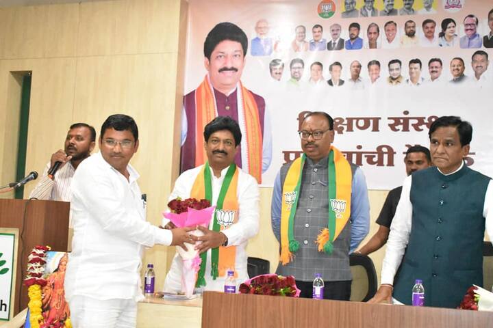 किरण पाटील यांच्या प्रचारासाठी भाजपचे अनेक नेते मराठवाड्यात आले होते.