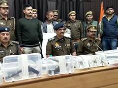 फतेहपुर में अवैध हथियार फैक्ट्री का भंडाफोड़, दो गिरफ्तार, 16 तमंचों सहित बरामद हुए ये सामान