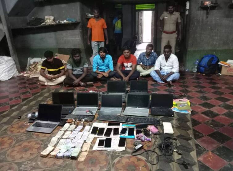 pudukottai: 6 people were arrested for selling lottery tickets in Pudukottai district TNN புதுக்கோட்டை மாவட்டத்தில் லாட்டரி சீட்  விற்பனை -  6 பேர் கைது