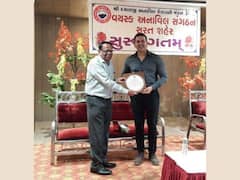 Green Man Viral Desai Honoured By Vayask Anavil Association