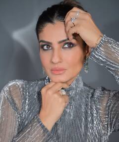 Raveena Tandon : रवीनाचा टंडनचा ग्लॅमरस अंदाज; ट्रॅडिशनल लूकमध्ये दिसतेय खास!