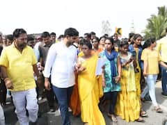 Yuva Galam Padayatra: TDP National Secretary Nara Lokesh Interacts With Farmers - PICS