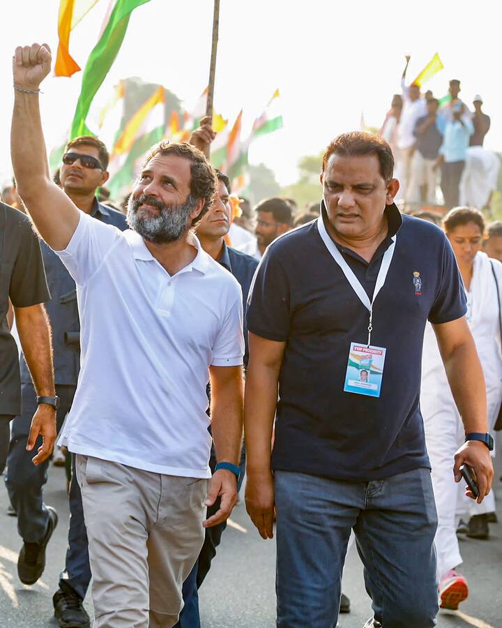 सप्टेंबरमध्ये भारत जोडो यात्रा सुरु झाली. जशी पुढे गेली तशी राहुल गांधींची दाढीही वाढली.