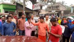 বিজেপি কর্মী-সমর্থকদের বিক্ষোভের মুখে কেন্দ্রীয় দল, হরিণঘাটায় ধুন্ধুমার